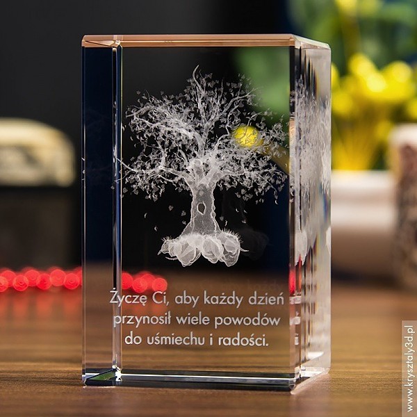 Drzewo 3D ~ średnia statuetka - miniaturka