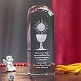 Pamiątka I Komunii Świętej  » hostia i kielich « wysoka, zaokrąglona