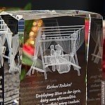 Podziękowanie dla rodziców Para Młoda 3D na Huśtawce