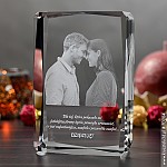 Dobry pomysł na prezent:Fotokryształ 2D • mega duży ozdobny, pionowo