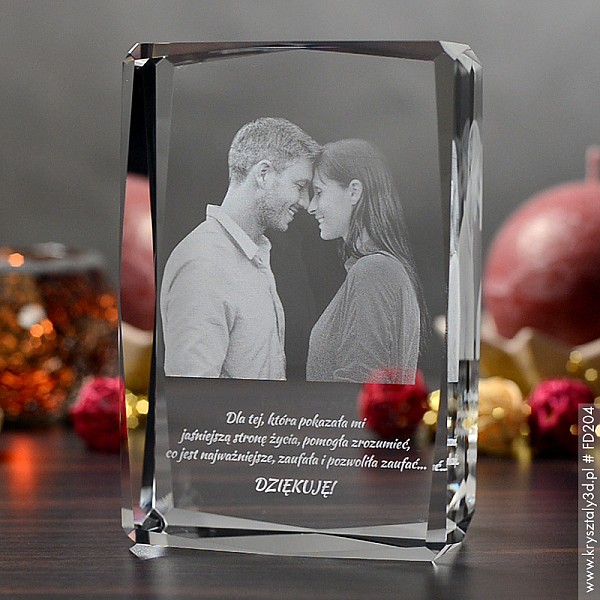 Fotokryształ 2D • mega duży ozdobny, pionowo - miniaturka