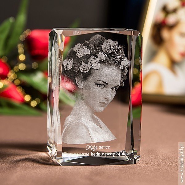 Fotokryształ 3D średni plus • 1 osoba - miniaturka