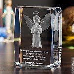 Aniołek Stróż 3D jako pomysł na pamiątkę chrztu