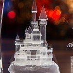 Bajkowy Zamek 3D - widok z bliska na grawerunek