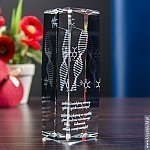 DNA 3D - podziękowanie dla promotora