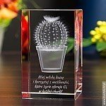 Kaktus kulka 3D - piękny pomysł na prezent