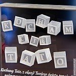 Klocki 3D » Kocham Cię Tato « - idealny prezent na Dzień Ojca