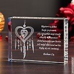 Medalion Miłości 3D - oryginalny prezent dla ukochanej