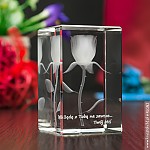 Róża 3D - dobry pomysł na prezent dla kobiety