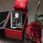 Róża 3D elegancji w etui