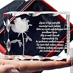 Róża 3D Kwiat Miłości - ekskluzywny pomysł na prezent na urodziny, rocznice
