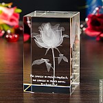 Róża 3D na prezent dla dziewczyny