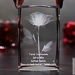 Róża 3D Namiętności jako piękny prezent dla dziewczyny