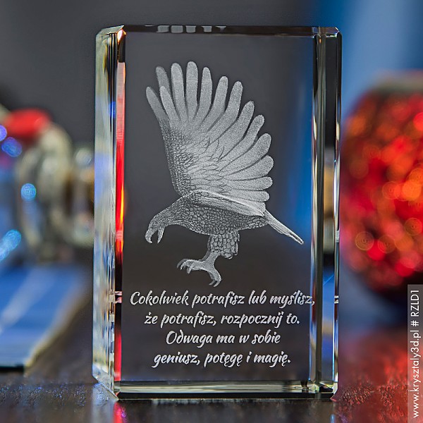 Orzeł 3D ~ średnia statuetka - miniaturka