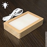 Dobry pomysł na prezent:Podstawka LED » Zuk 95 « światło białe • kabel USB w zestawie