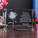 Dobry pomysł na prezent:Róża 3D » Kwiat Miłości « mega duża